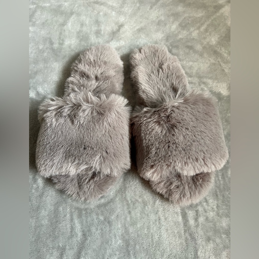 Faux Fur Slippers